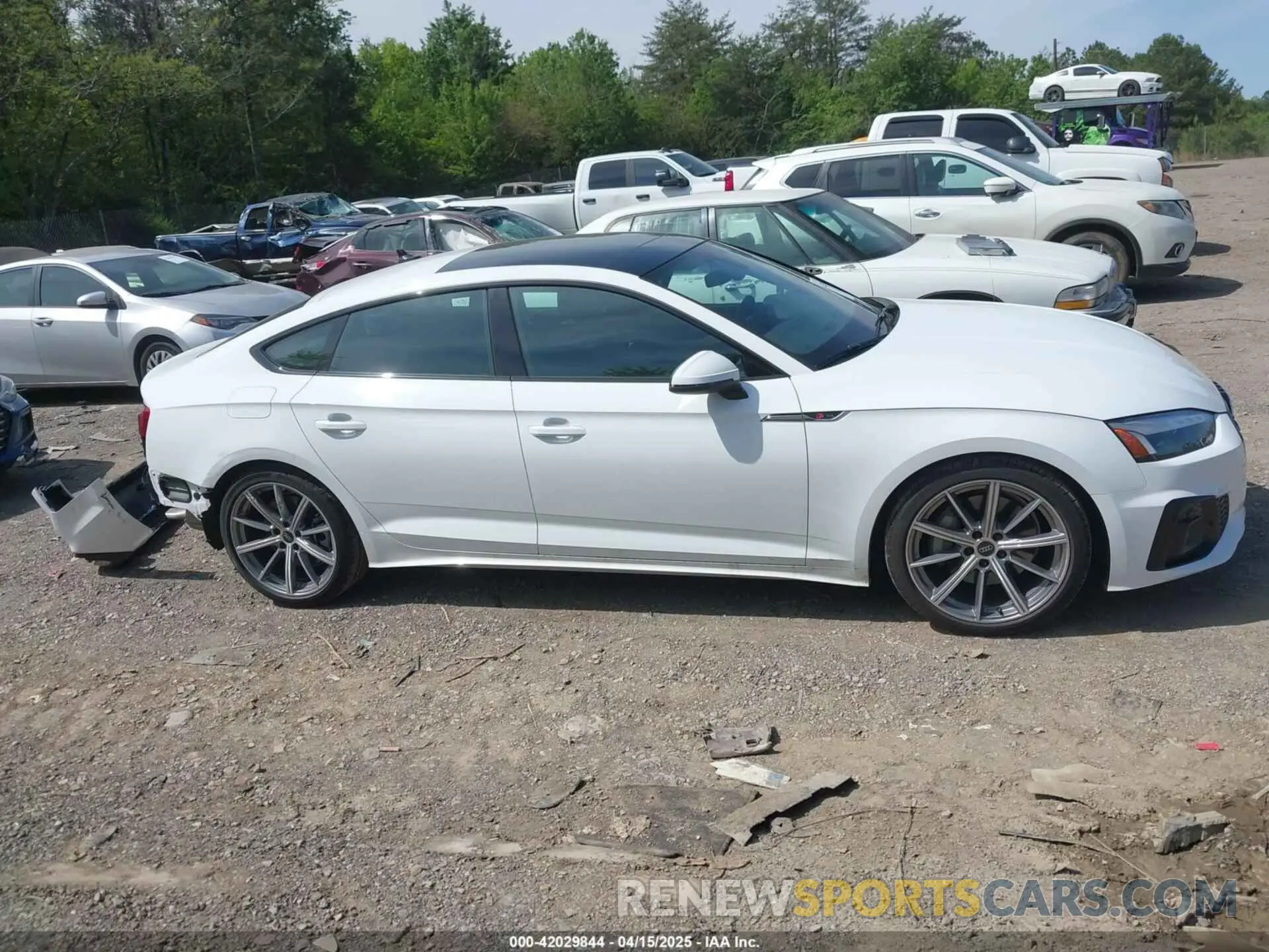 14 Photograph of a damaged car WAUDACF55SA008334 AUDI A5 SPORTBACK 2025