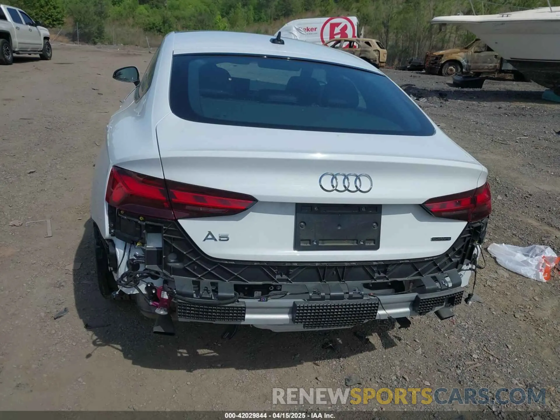 6 Photograph of a damaged car WAUDACF55SA008334 AUDI A5 SPORTBACK 2025