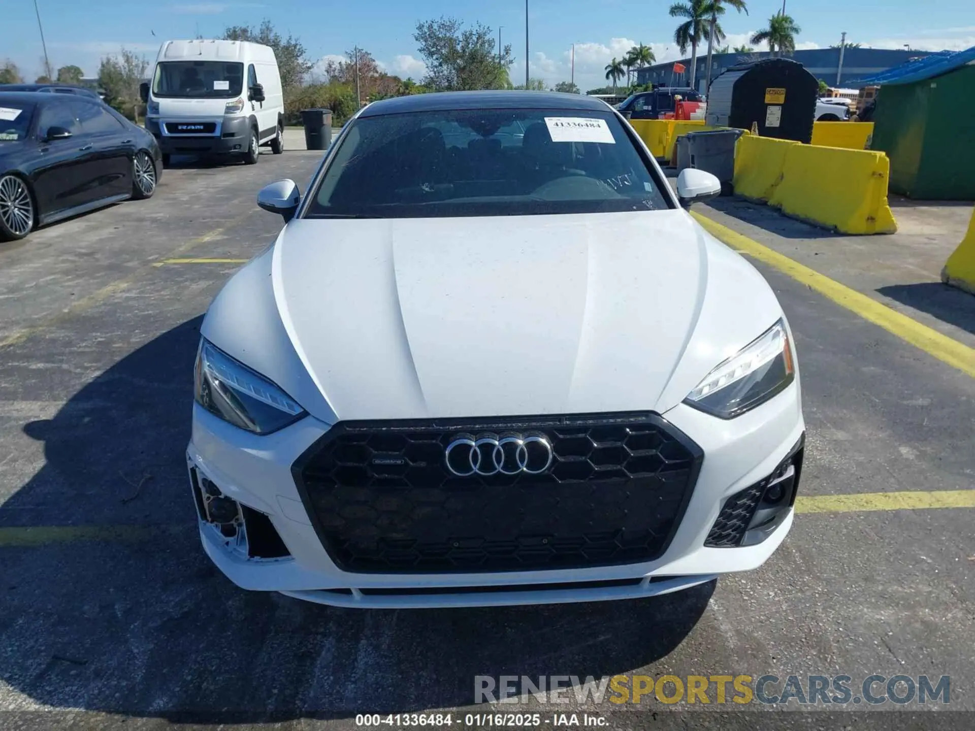 13 Photograph of a damaged car WAUDACF57SA006794 AUDI A5 SPORTBACK 2025