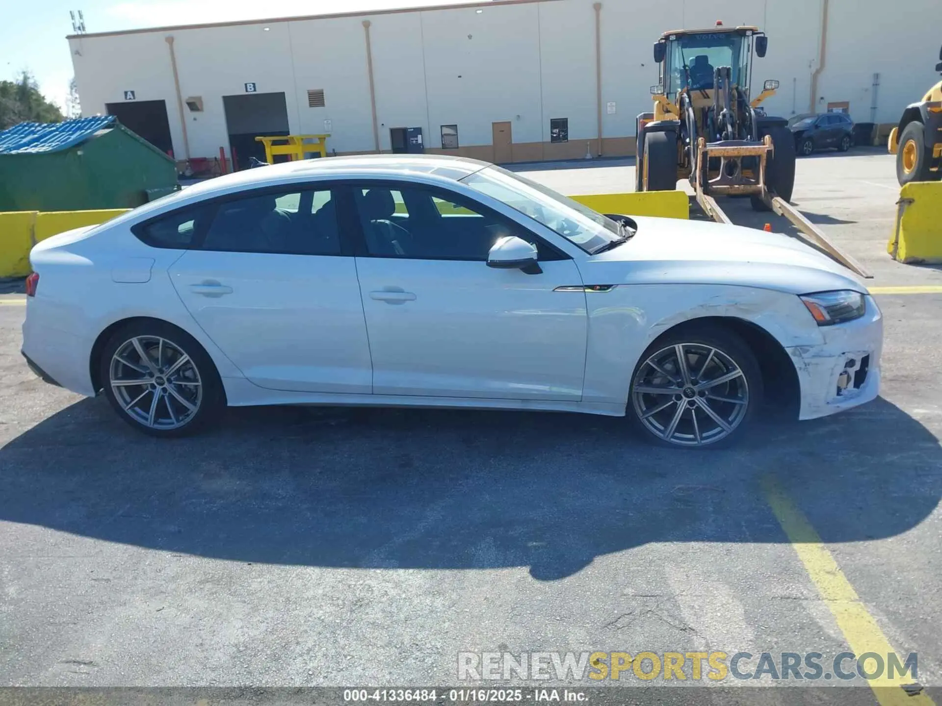 14 Photograph of a damaged car WAUDACF57SA006794 AUDI A5 SPORTBACK 2025