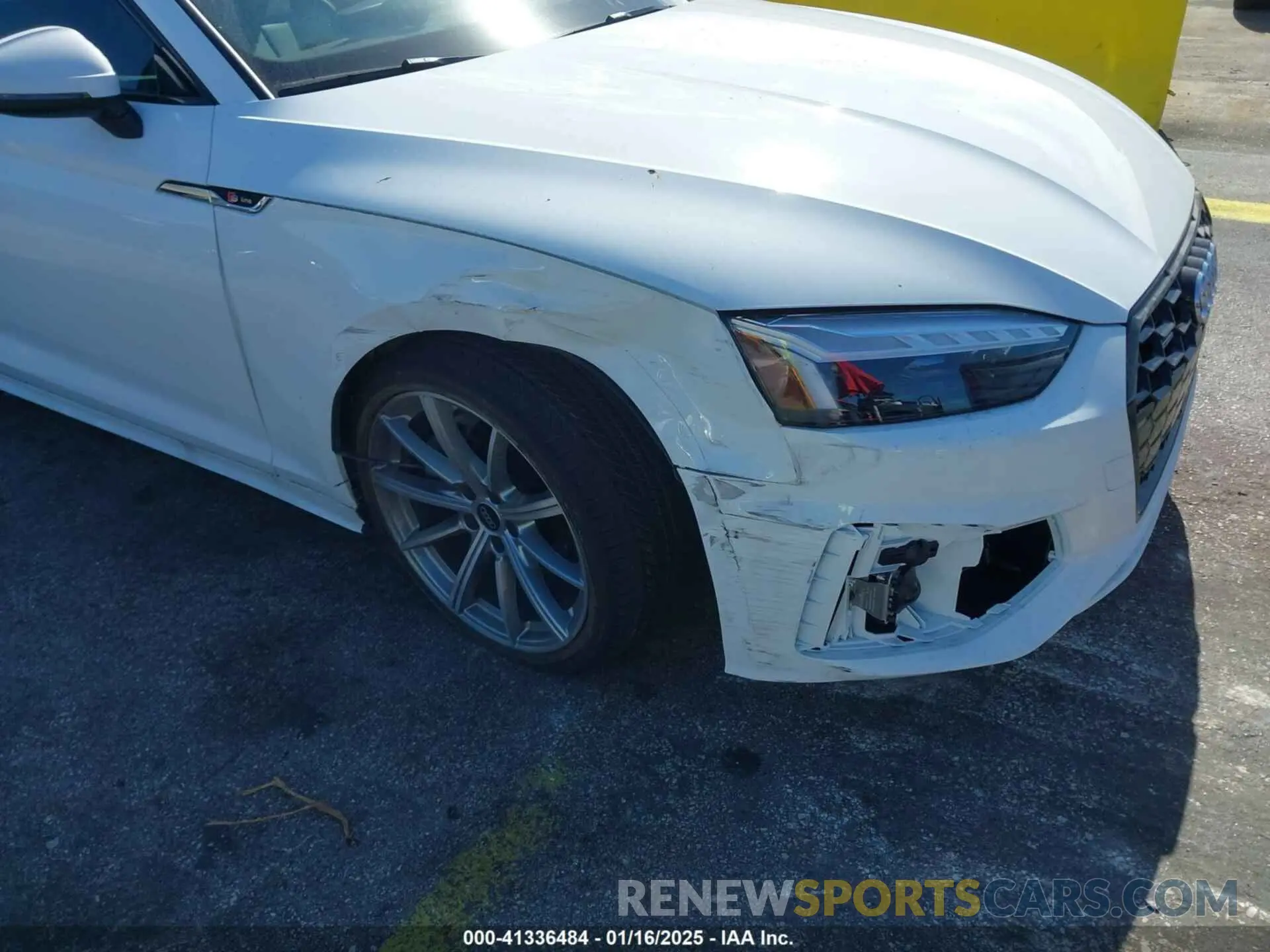 6 Photograph of a damaged car WAUDACF57SA006794 AUDI A5 SPORTBACK 2025
