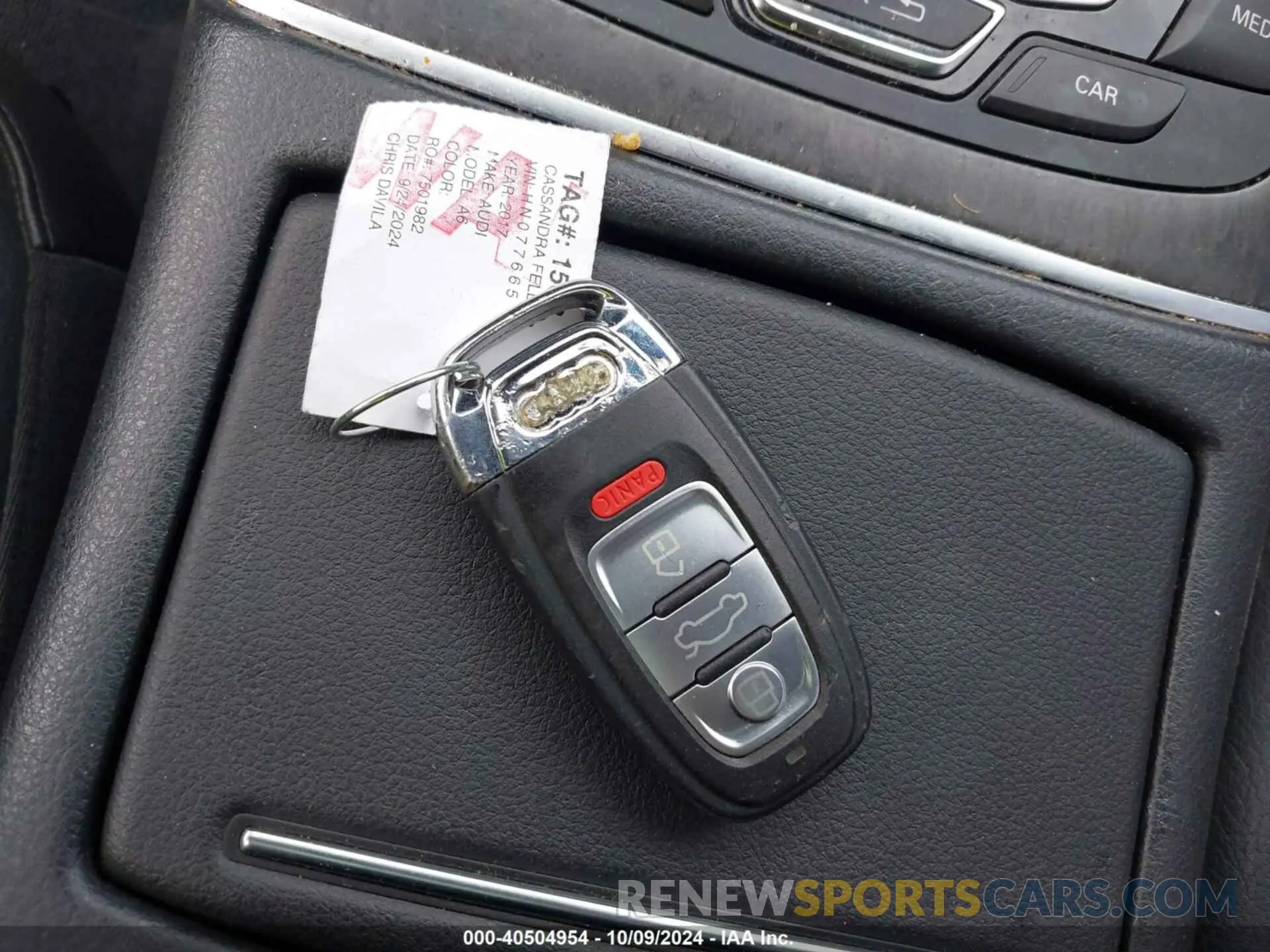 11 Photograph of a damaged car WAUF8AFC9HN077665 AUDI A6 2017