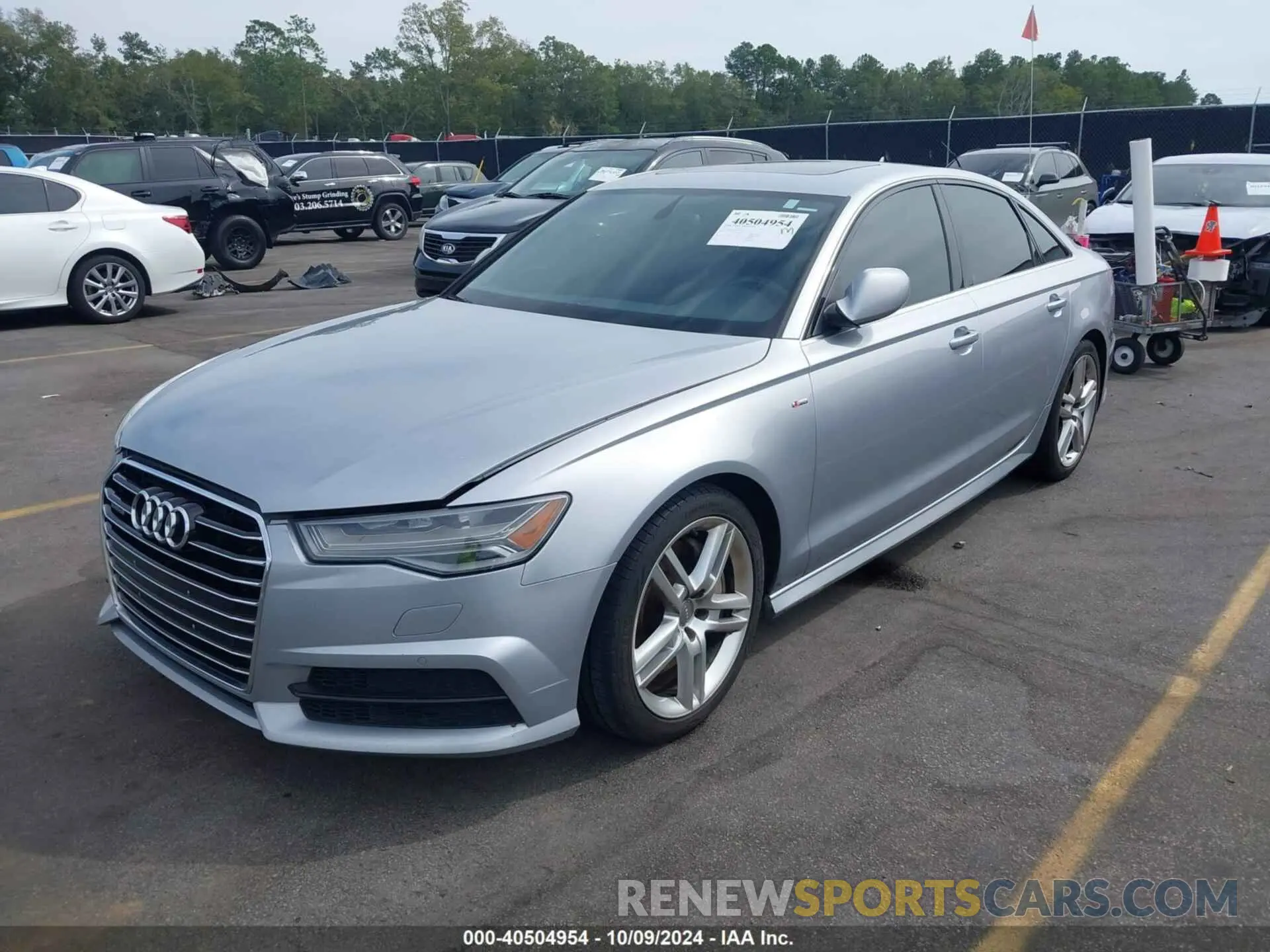 2 Photograph of a damaged car WAUF8AFC9HN077665 AUDI A6 2017