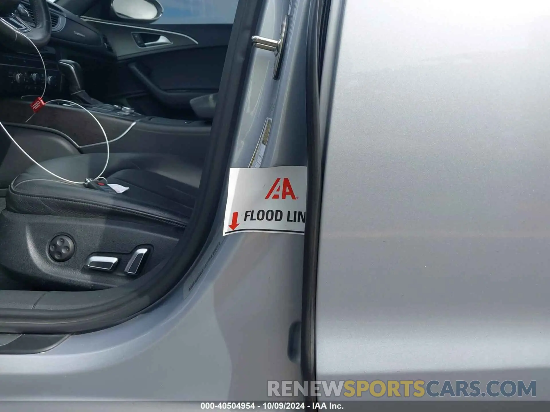 6 Photograph of a damaged car WAUF8AFC9HN077665 AUDI A6 2017