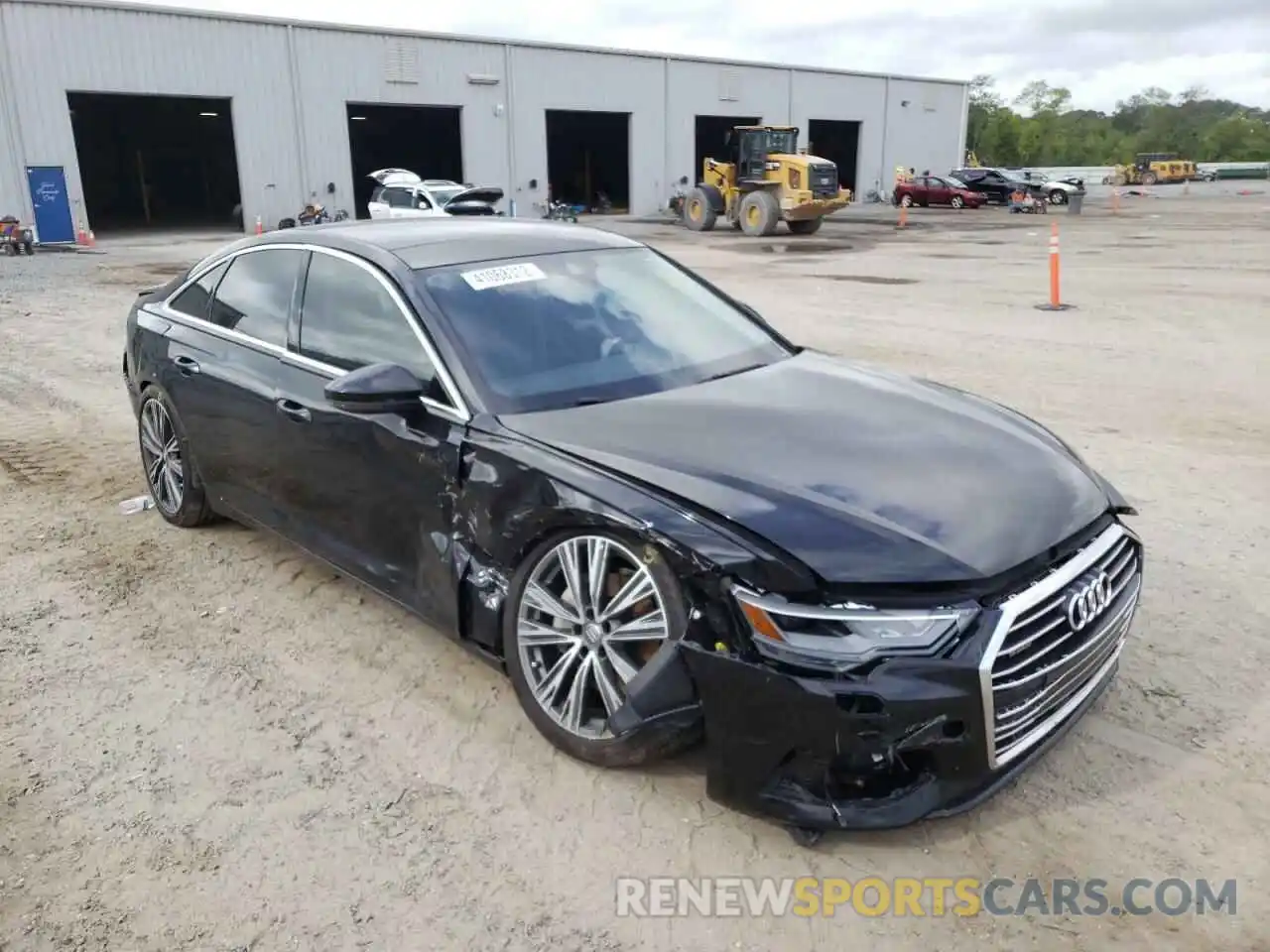 1 Photograph of a damaged car WAUD8AF20KN122160 AUDI A6 2019