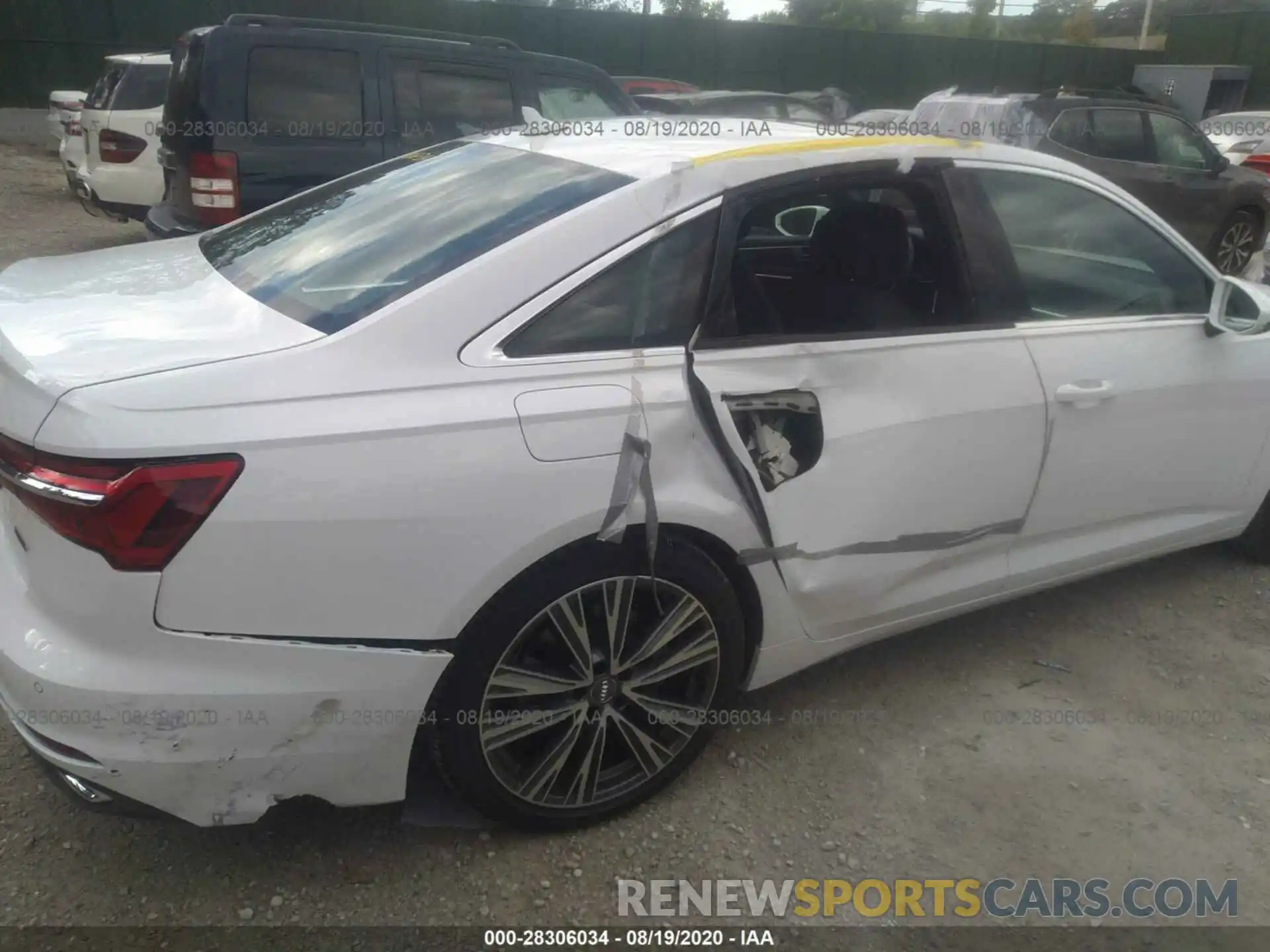 6 Photograph of a damaged car WAUD8AF20KN130470 AUDI A6 2019