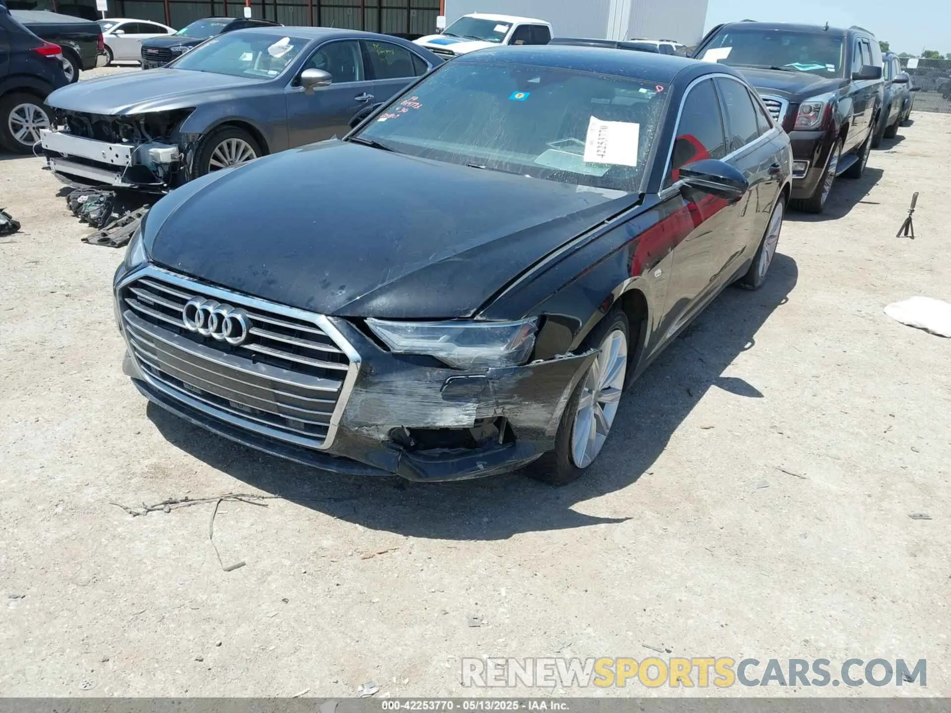 2 Photograph of a damaged car WAUD8AF21KN124807 AUDI A6 2019