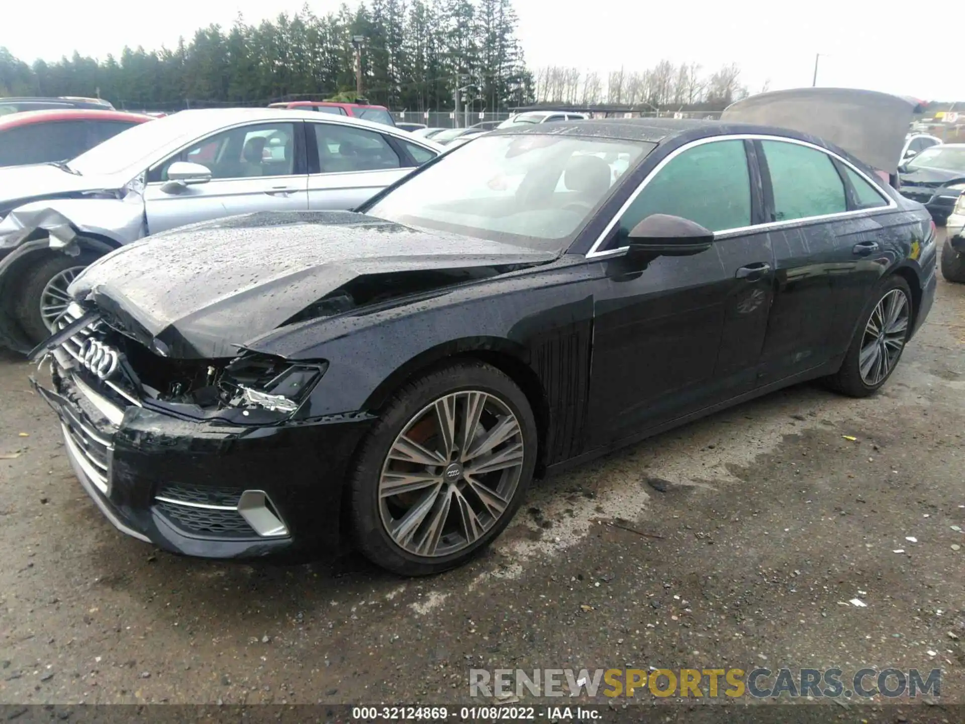 2 Photograph of a damaged car WAUD8AF23KN124405 AUDI A6 2019