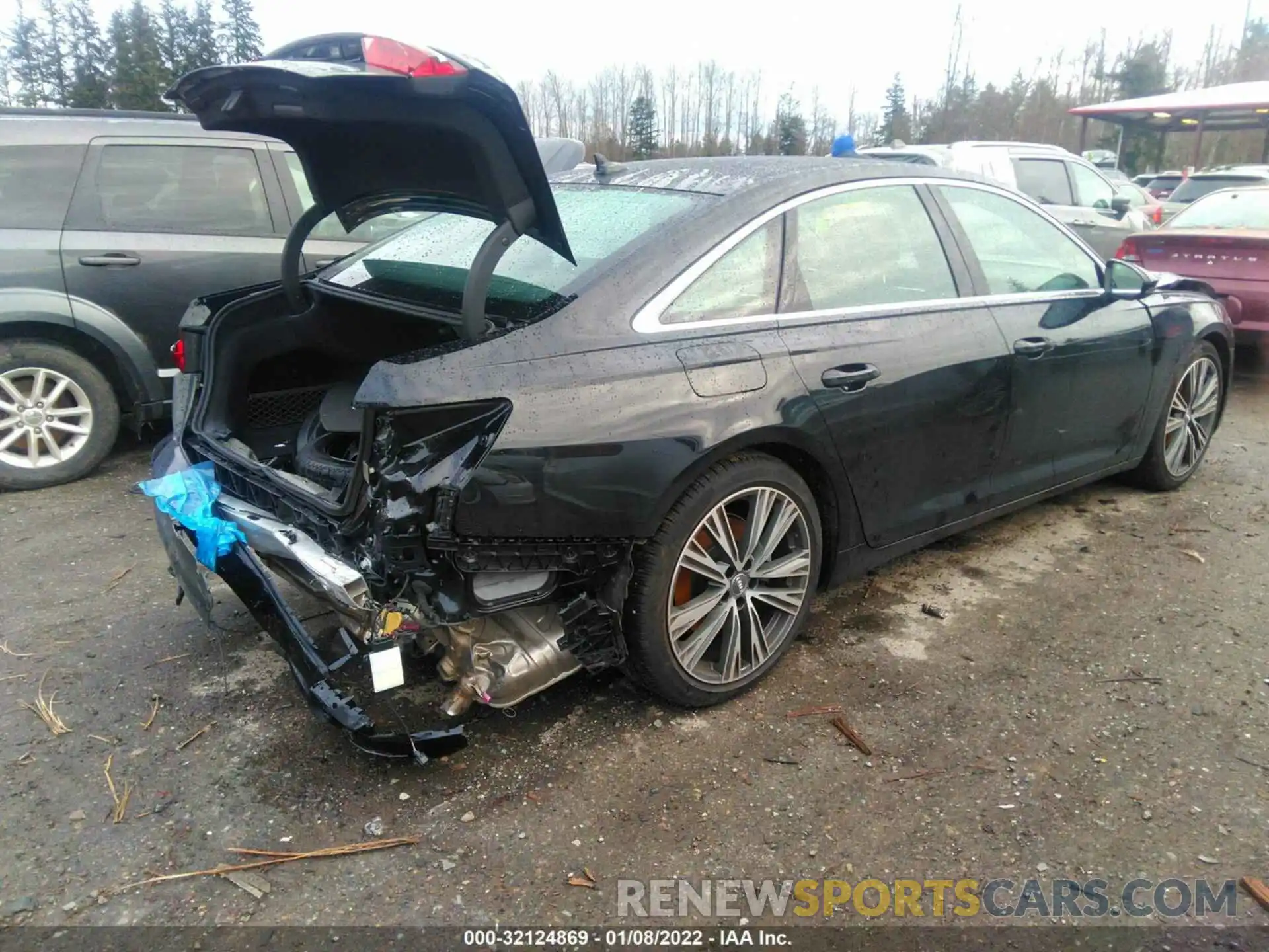 4 Photograph of a damaged car WAUD8AF23KN124405 AUDI A6 2019