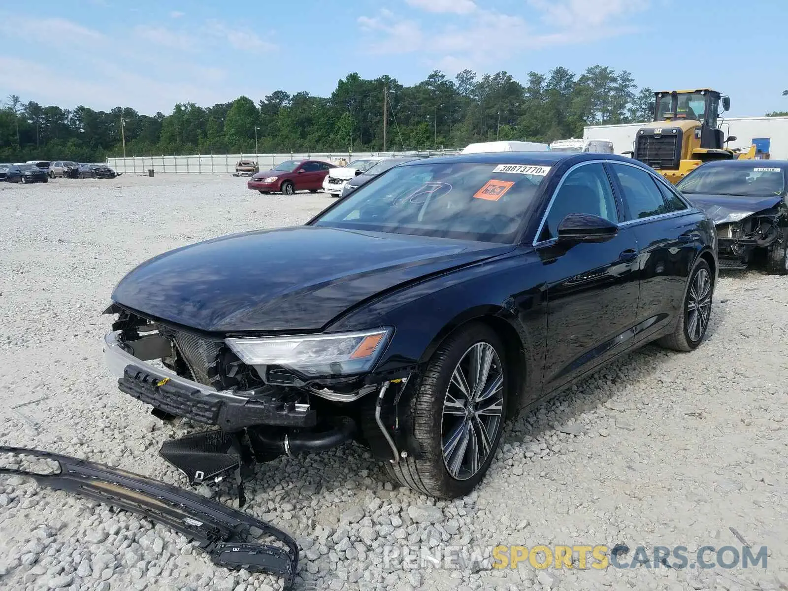 2 Photograph of a damaged car WAUD8AF23KN131581 AUDI A6 2019