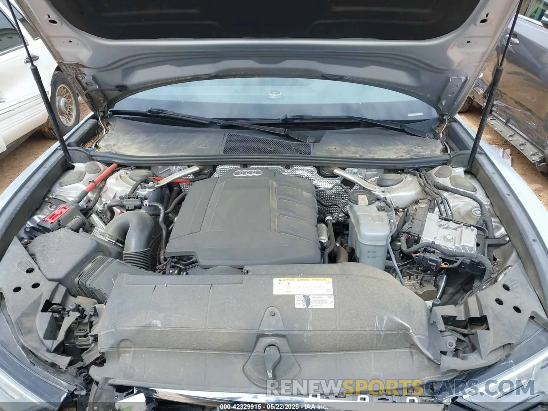 10 Photograph of a damaged car WAUD8AF25KN127502 AUDI A6 2019