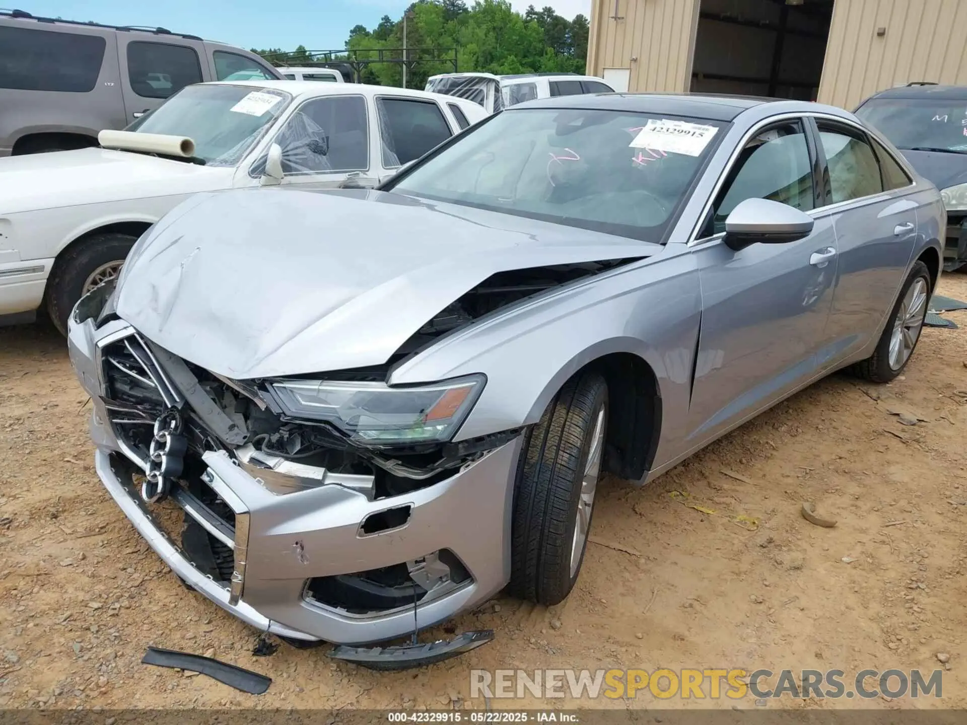 2 Photograph of a damaged car WAUD8AF25KN127502 AUDI A6 2019