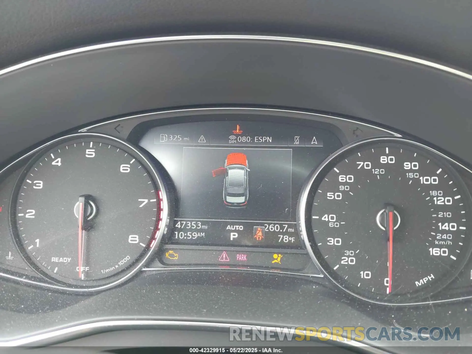 7 Photograph of a damaged car WAUD8AF25KN127502 AUDI A6 2019