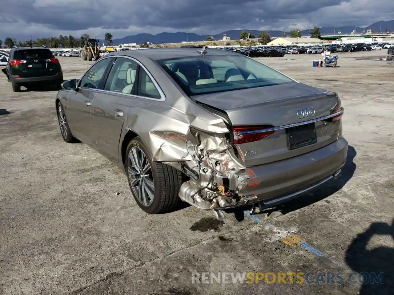 3 Photograph of a damaged car WAUD8AF26KN127900 AUDI A6 2019