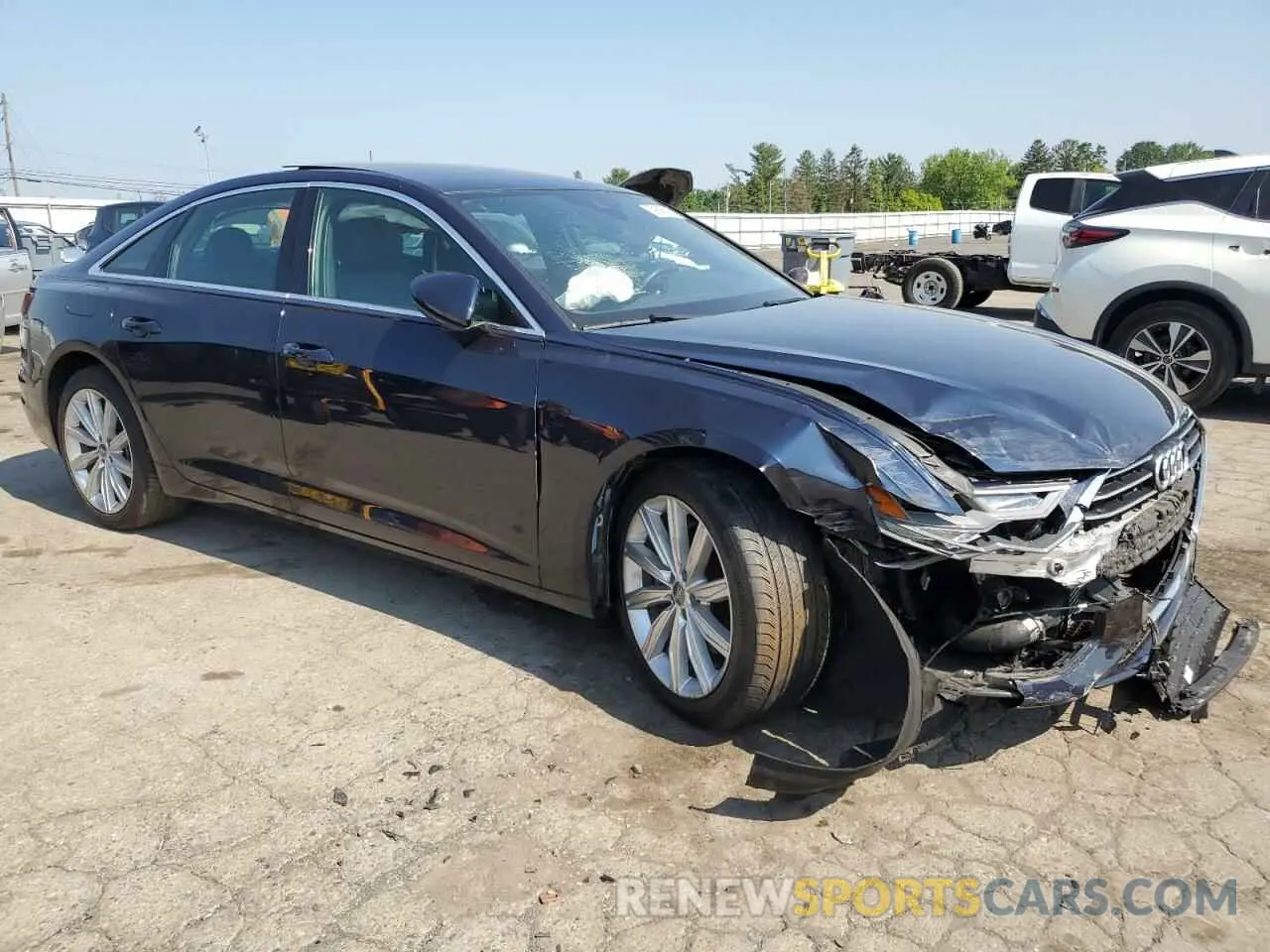 7 Photograph of a damaged car WAUD8AF27KN125881 AUDI A6 2019