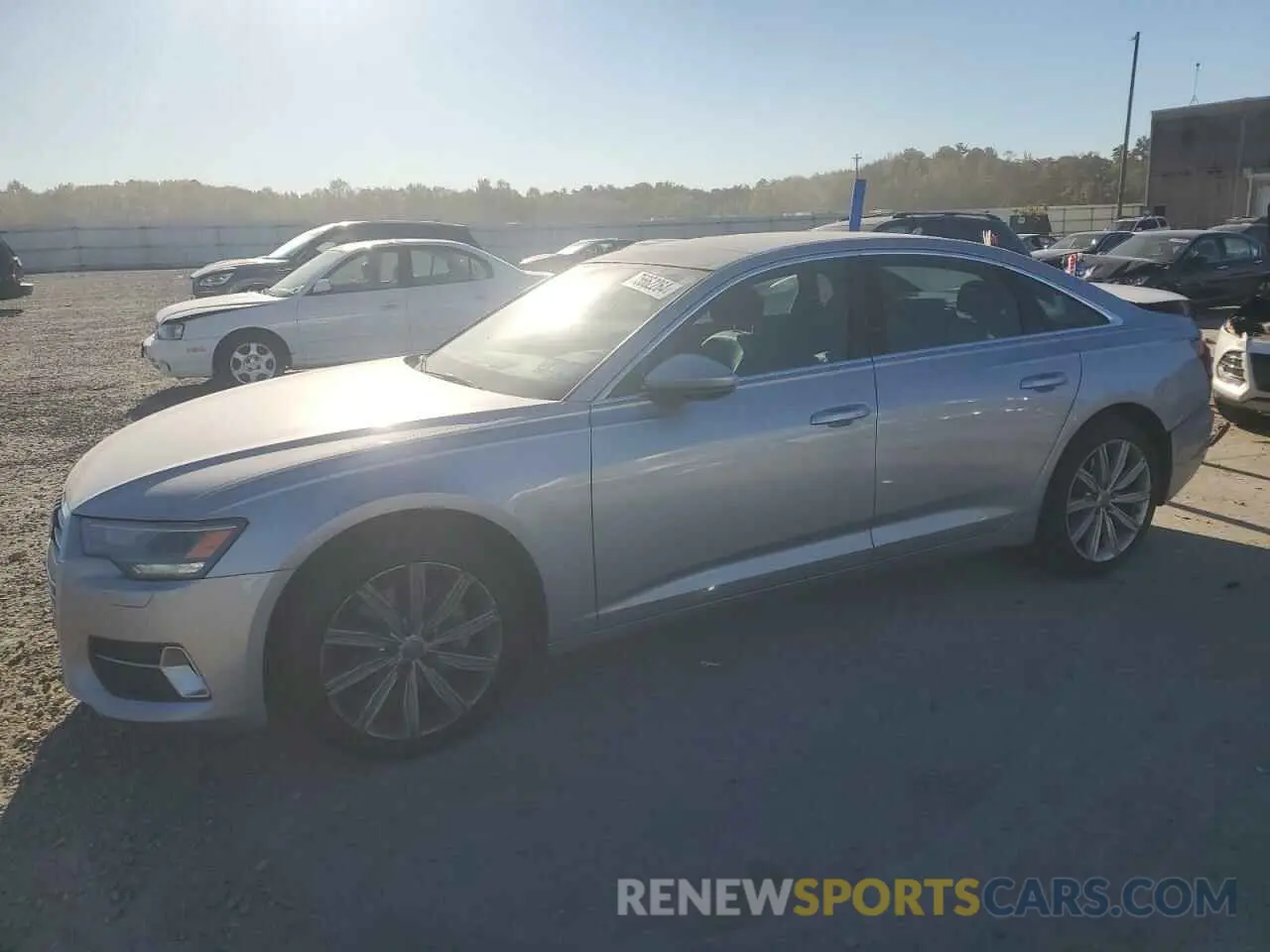 1 Photograph of a damaged car WAUD8AF28KN128367 AUDI A6 2019
