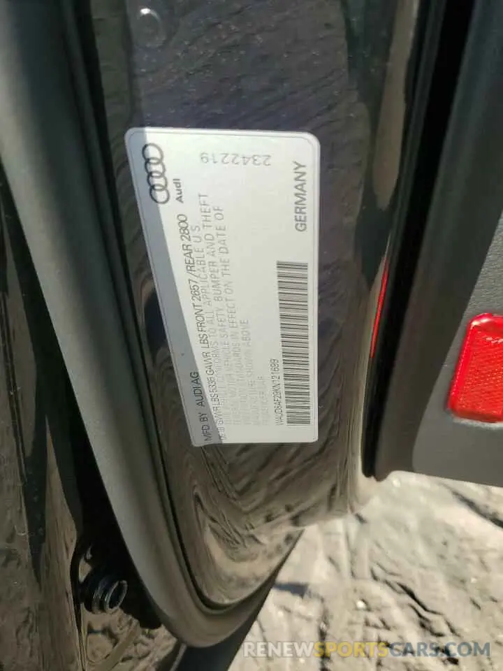 13 Photograph of a damaged car WAUD8AF29KN121699 AUDI A6 2019