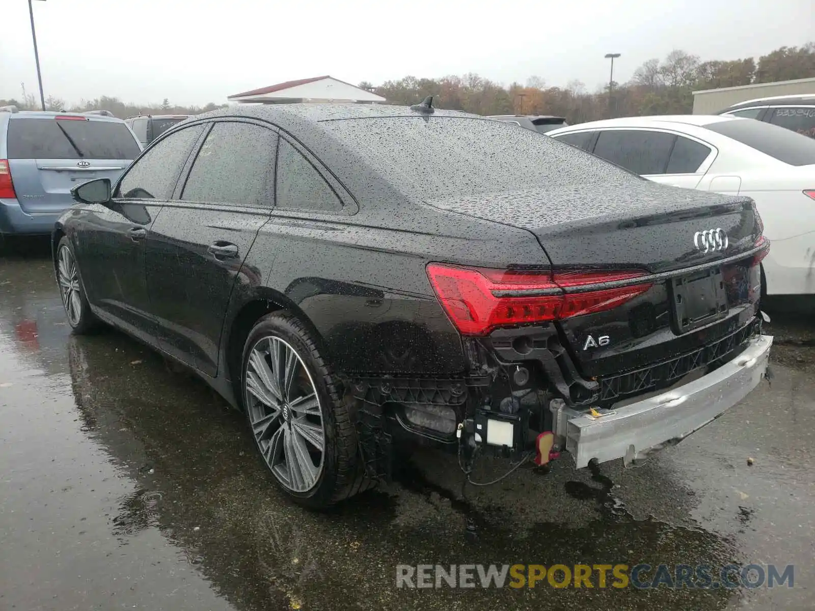 3 Photograph of a damaged car WAUE8AF20KN123457 AUDI A6 2019