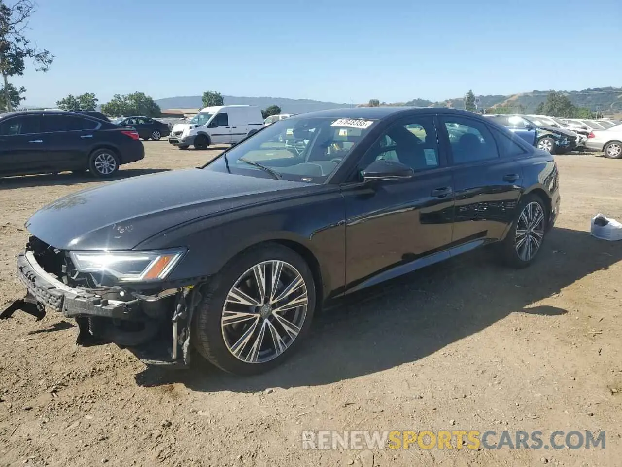 1 Photograph of a damaged car WAUE8AF20KN125970 AUDI A6 2019