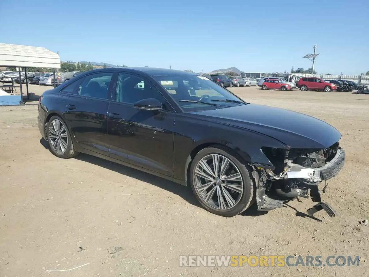 4 Photograph of a damaged car WAUE8AF20KN125970 AUDI A6 2019