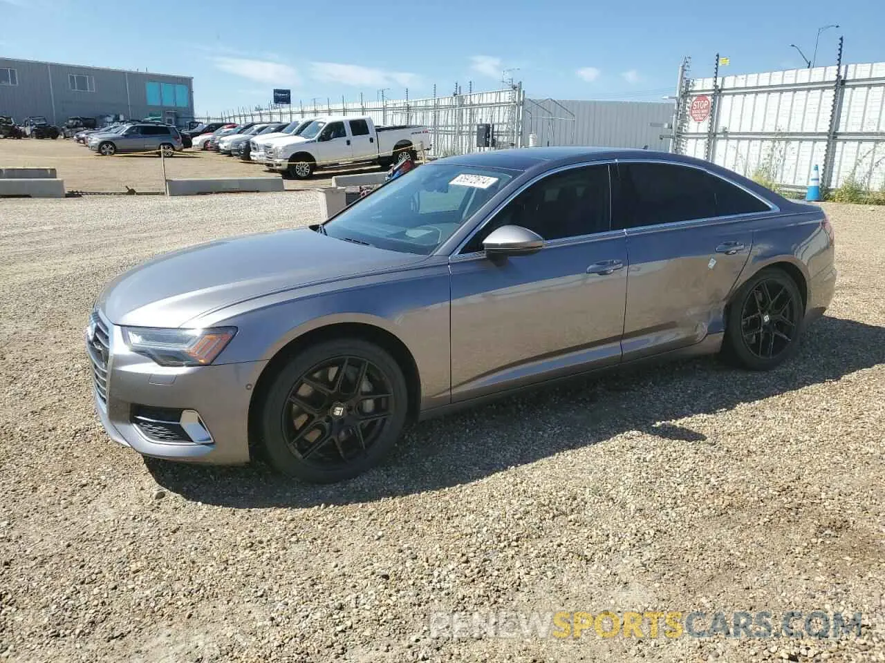 1 Photograph of a damaged car WAUF2AF2XKN027504 AUDI A6 2019