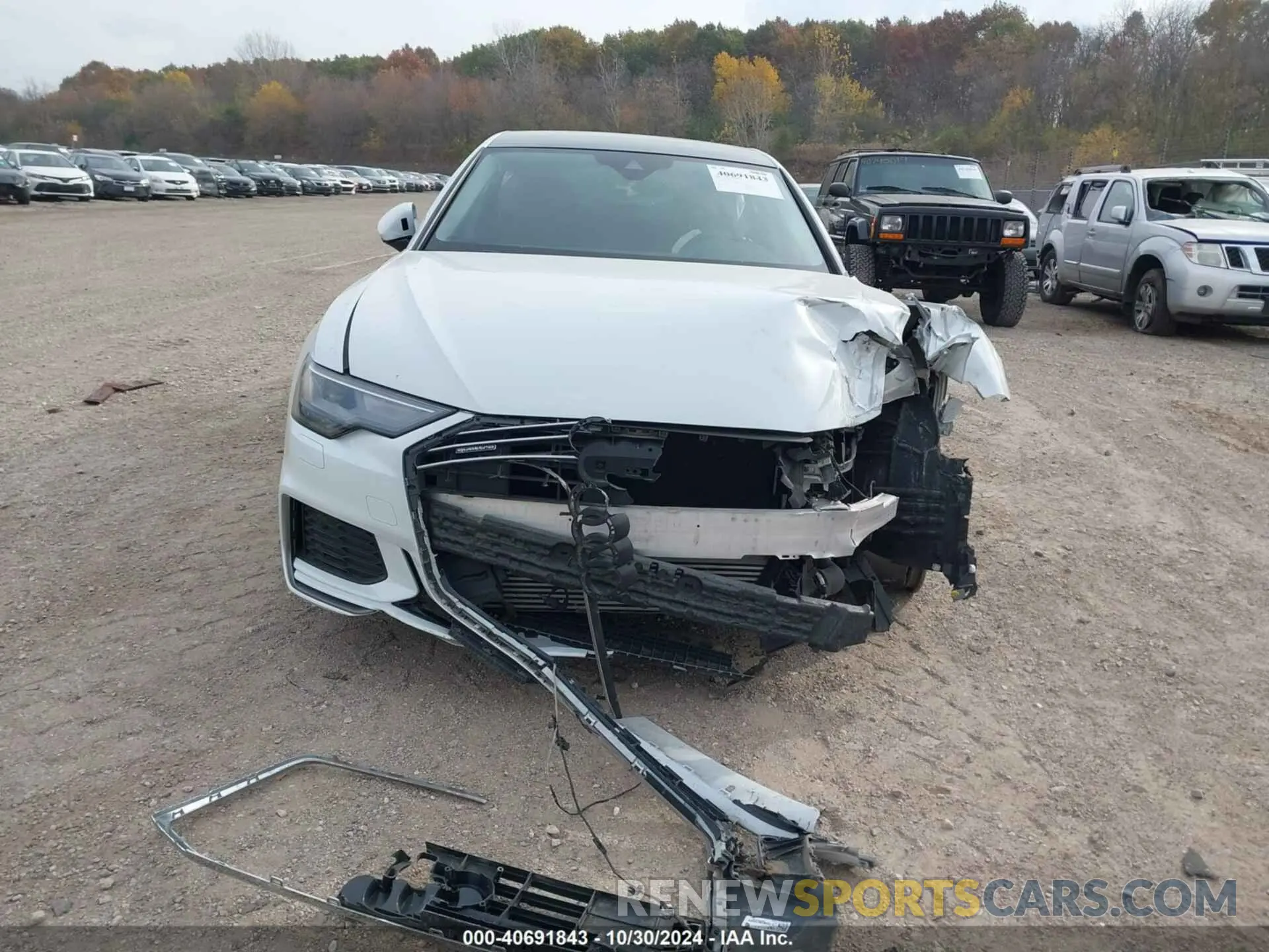 12 Photograph of a damaged car WAUK2AF20KN022617 AUDI A6 2019
