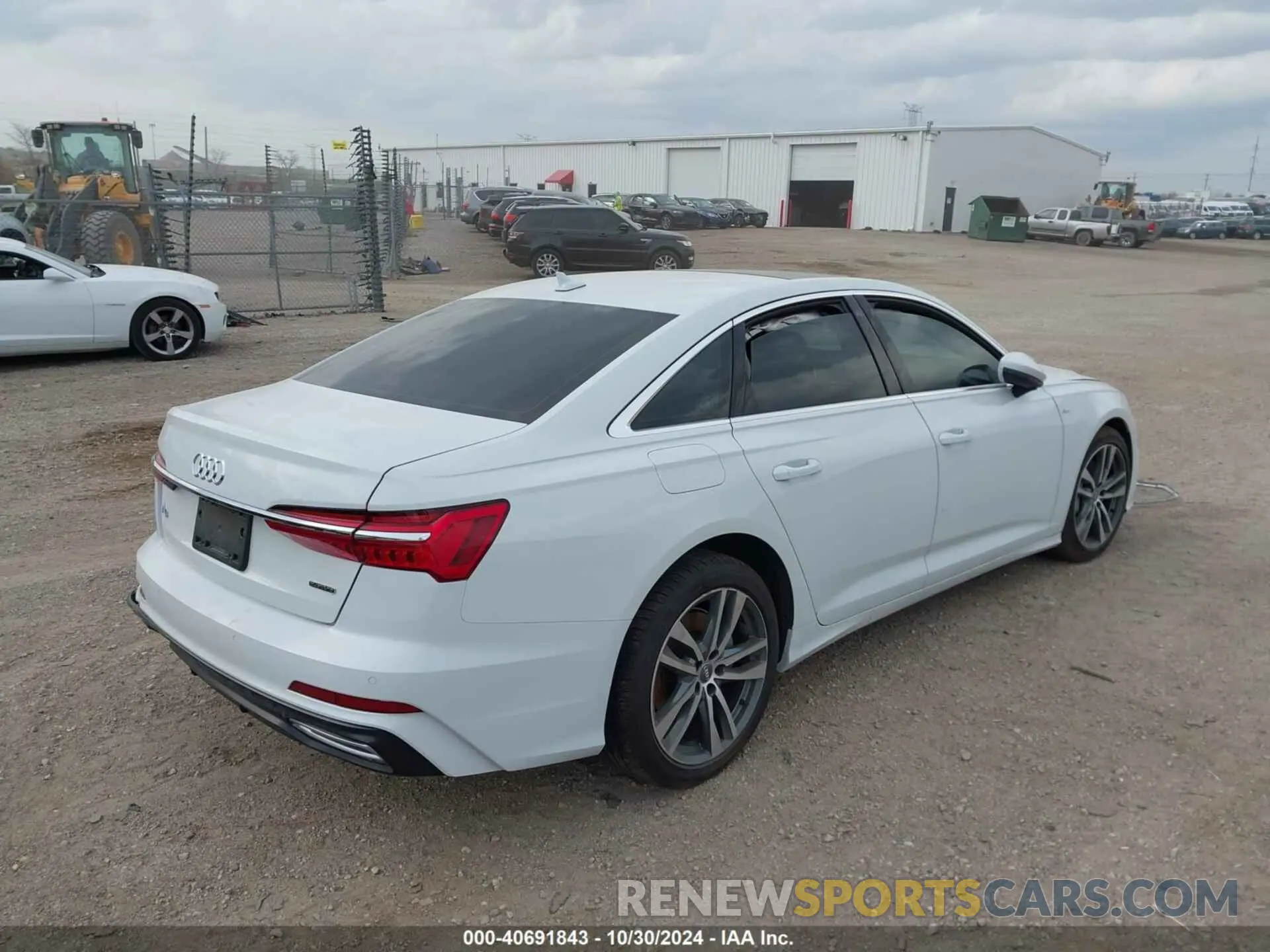 4 Photograph of a damaged car WAUK2AF20KN022617 AUDI A6 2019
