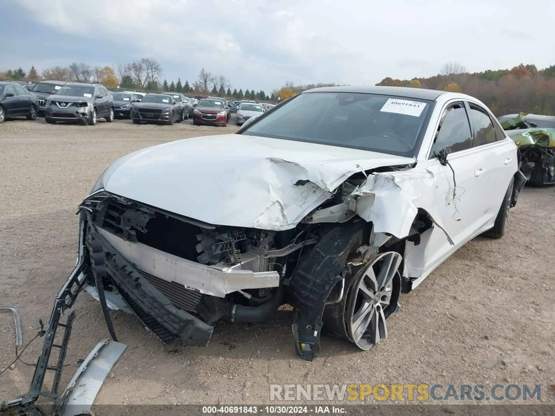 6 Photograph of a damaged car WAUK2AF20KN022617 AUDI A6 2019