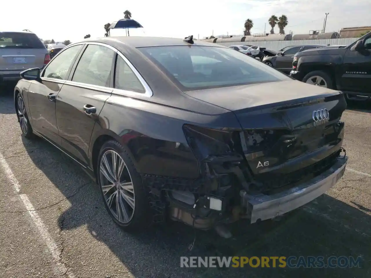 3 Photograph of a damaged car WAUK2AF20KN058047 AUDI A6 2019