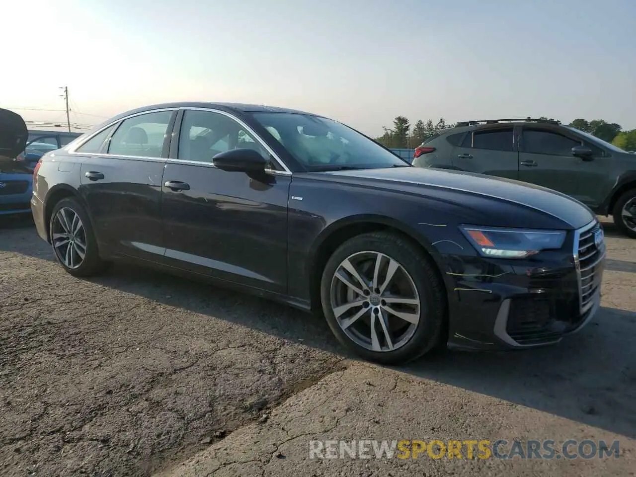 4 Photograph of a damaged car WAUK2AF21KN096127 AUDI A6 2019