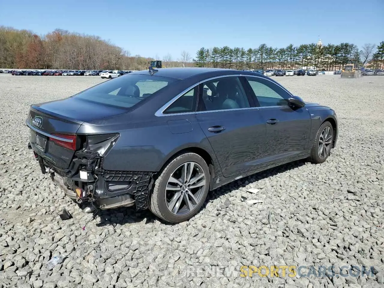 3 Photograph of a damaged car WAUK2AF21KN105022 AUDI A6 2019