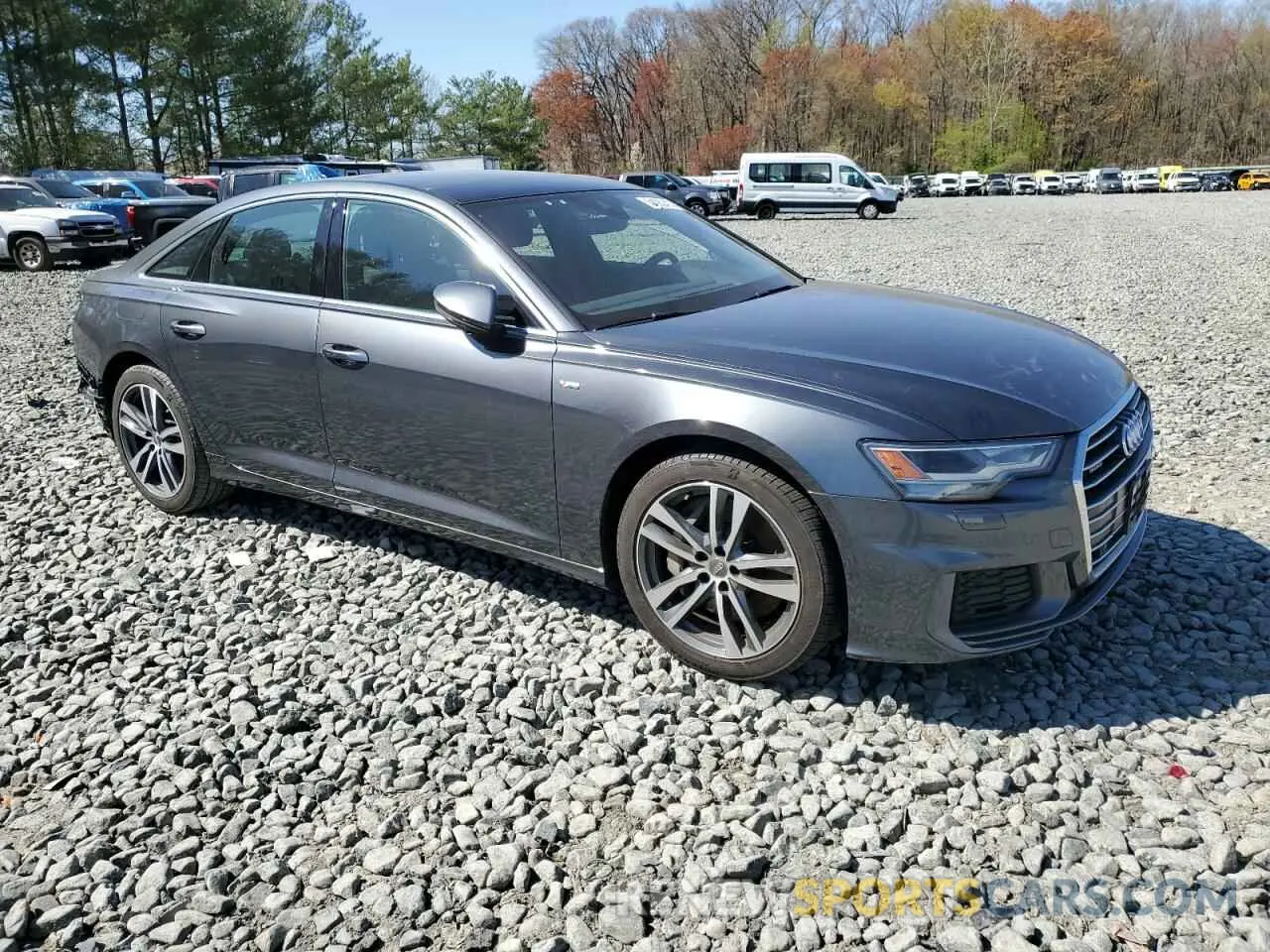 4 Photograph of a damaged car WAUK2AF21KN105022 AUDI A6 2019