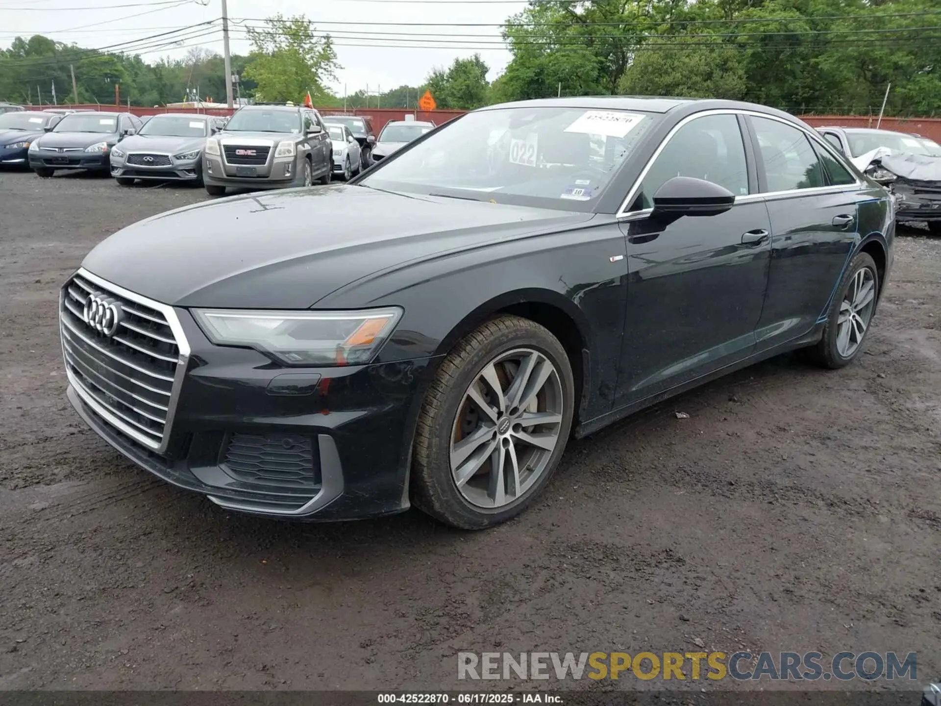 2 Photograph of a damaged car WAUK2AF22KN111721 AUDI A6 2019