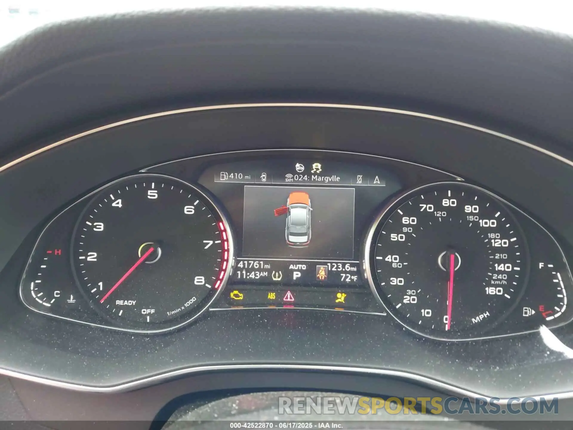 7 Photograph of a damaged car WAUK2AF22KN111721 AUDI A6 2019