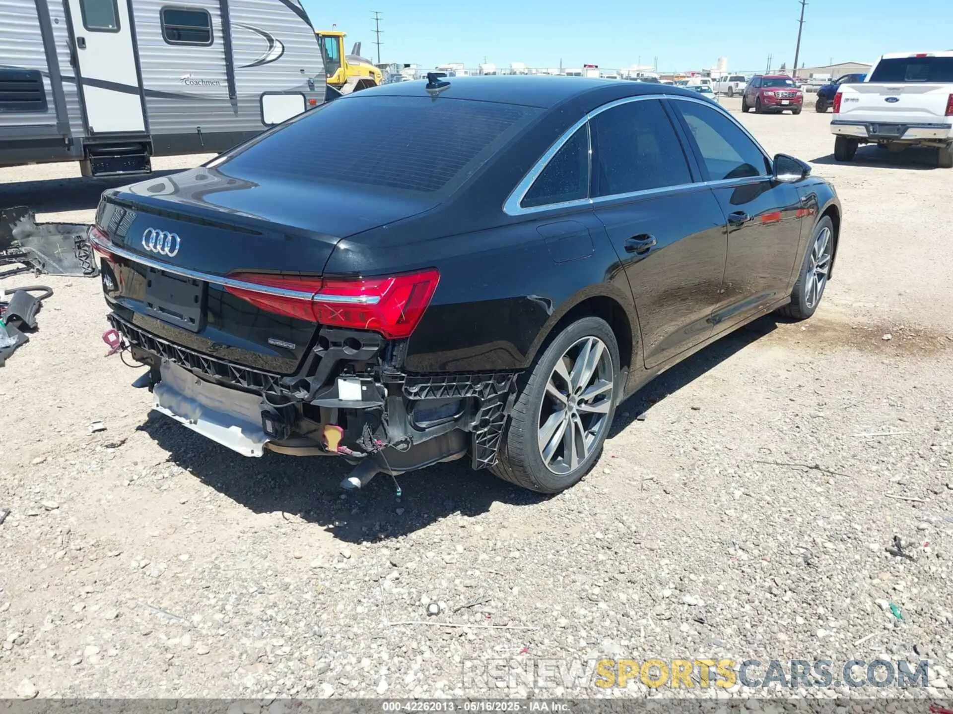 4 Photograph of a damaged car WAUK2AF22KN112397 AUDI A6 2019