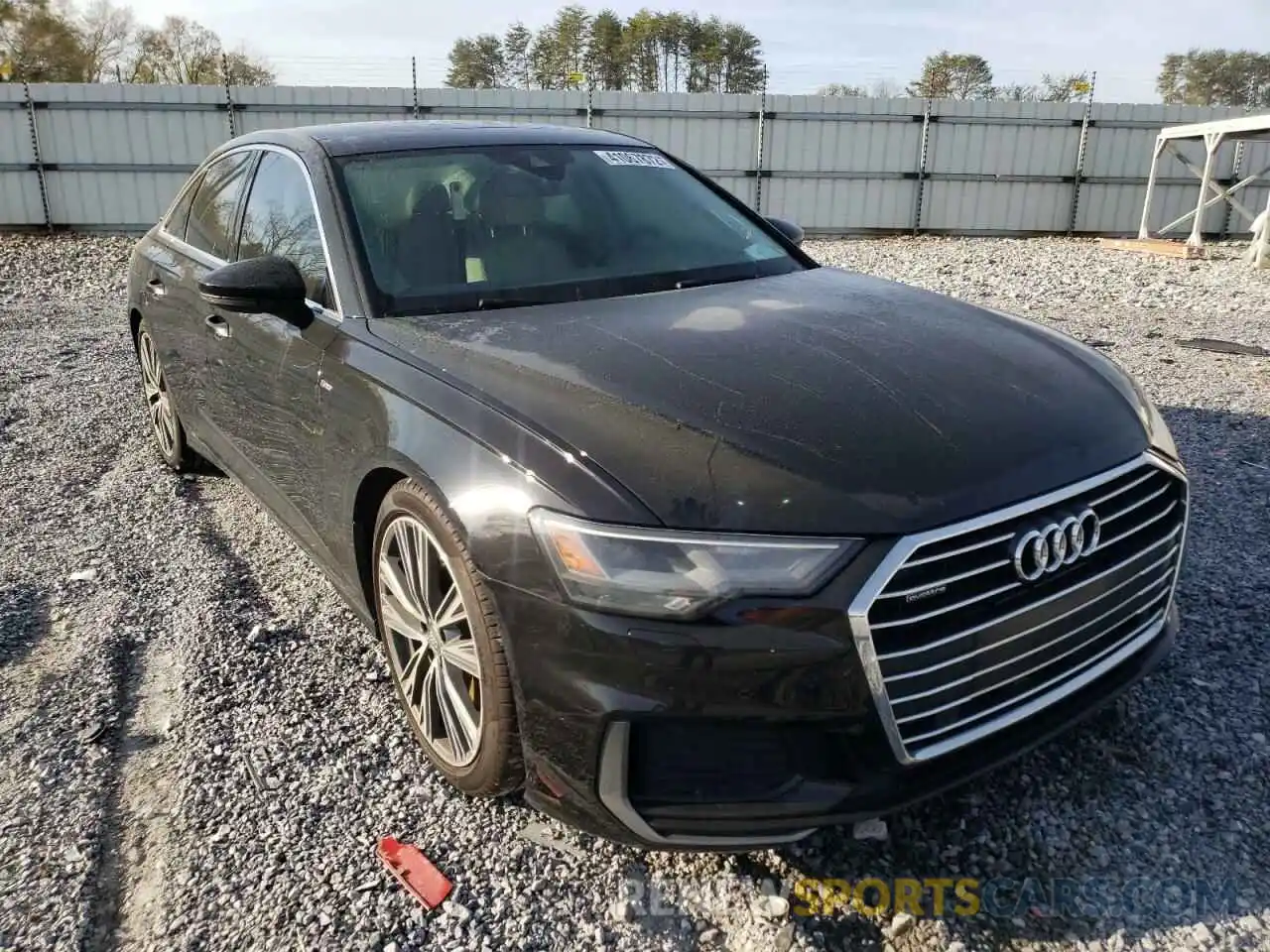 1 Photograph of a damaged car WAUK2AF24KN113213 AUDI A6 2019