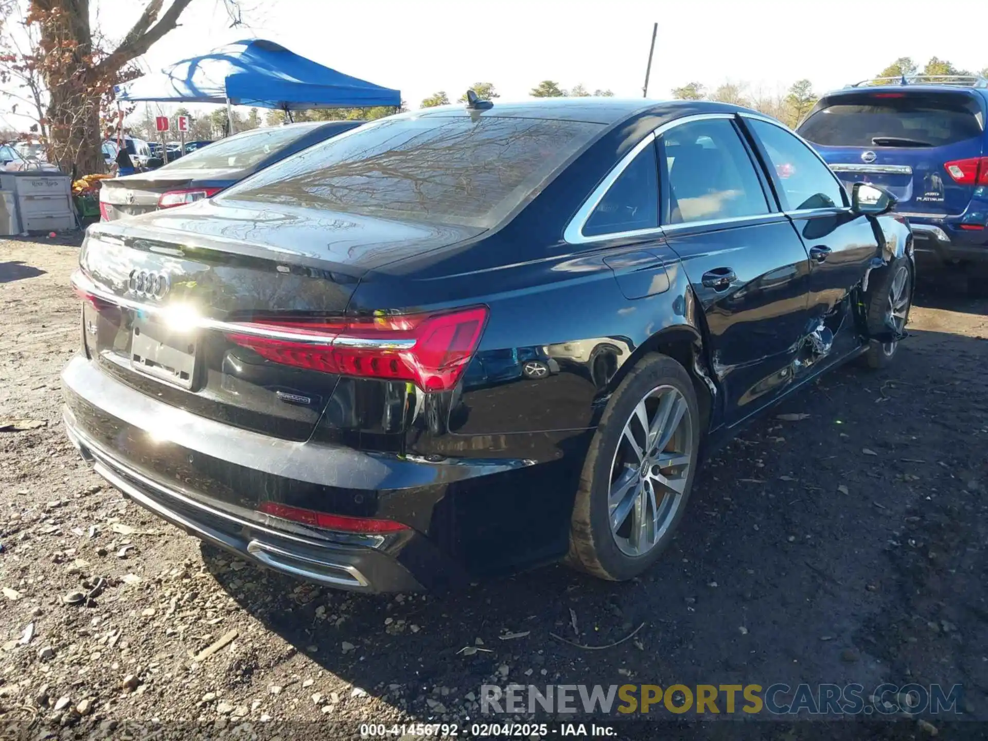 4 Photograph of a damaged car WAUK2AF25KN041261 AUDI A6 2019