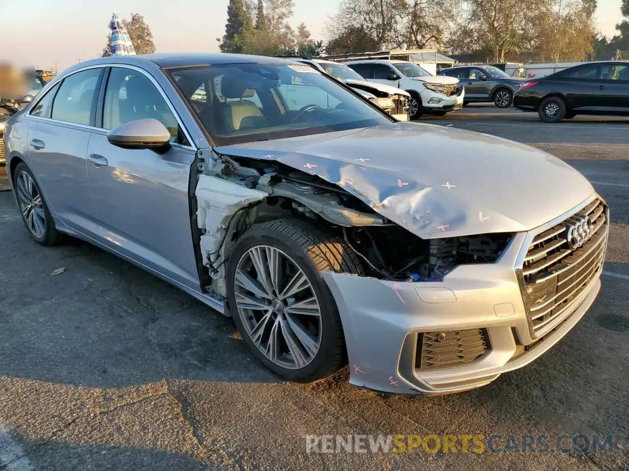 4 Photograph of a damaged car WAUK2AF25KN061963 AUDI A6 2019