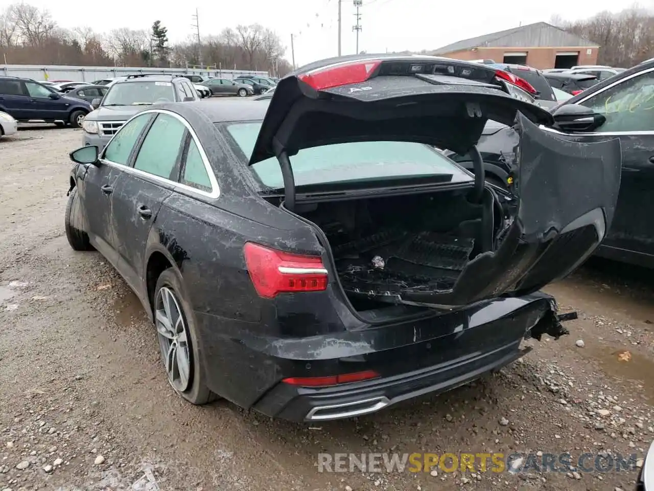 3 Photograph of a damaged car WAUK2AF26KN037302 AUDI A6 2019