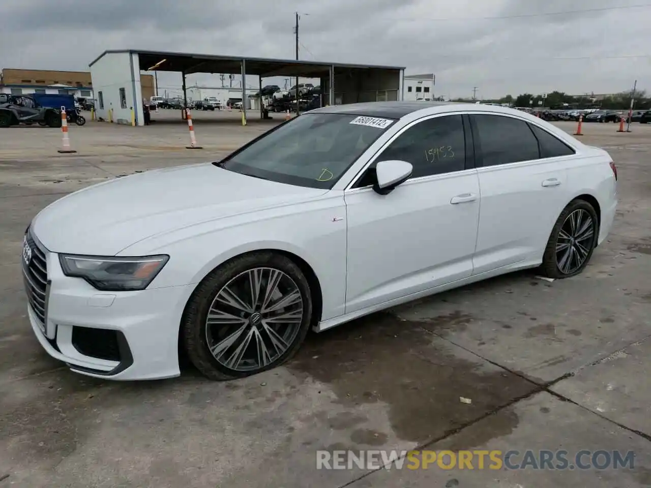 1 Photograph of a damaged car WAUK2AF26KN064743 AUDI A6 2019