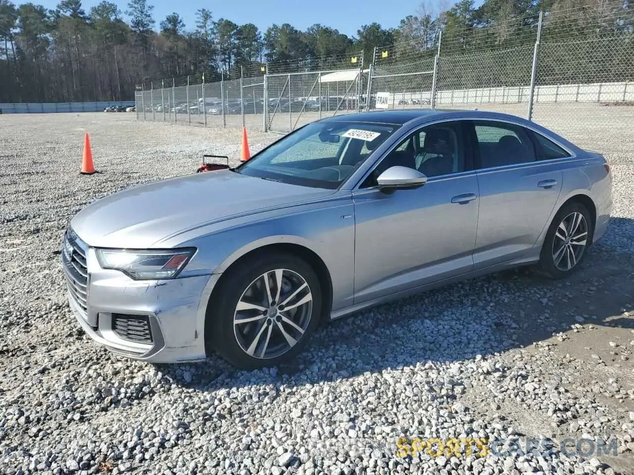 1 Photograph of a damaged car WAUK2AF28KN029671 AUDI A6 2019