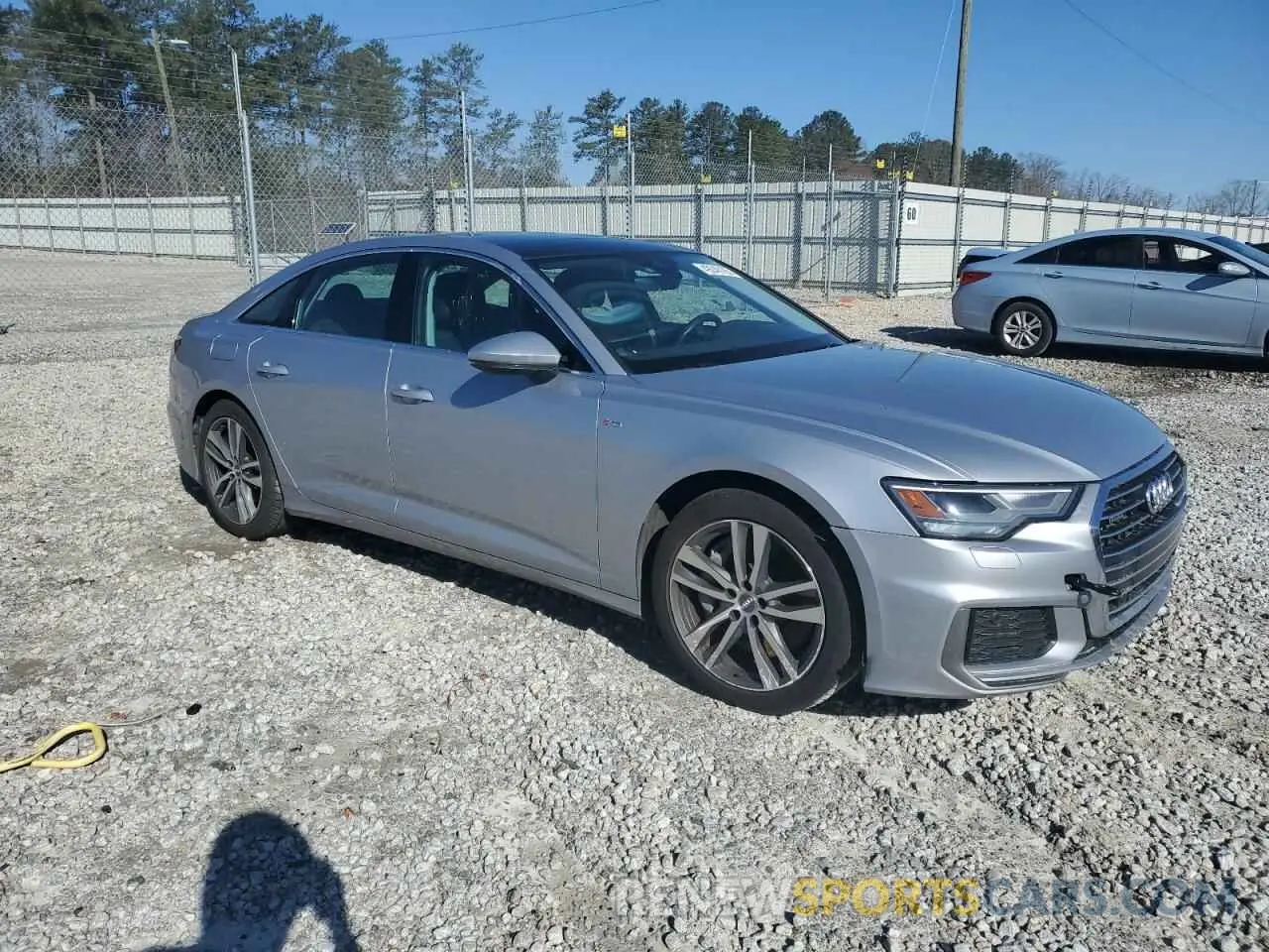 4 Photograph of a damaged car WAUK2AF28KN029671 AUDI A6 2019