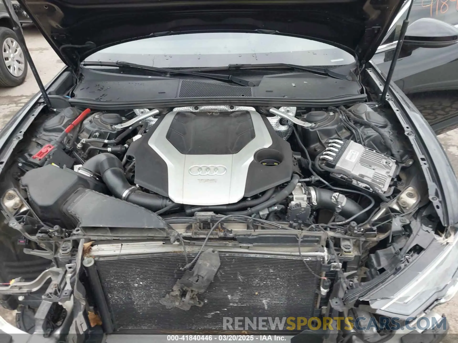 10 Photograph of a damaged car WAUK2AF28KN054828 AUDI A6 2019
