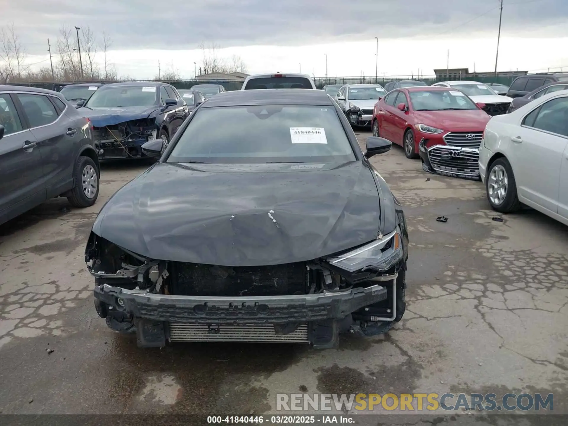 12 Photograph of a damaged car WAUK2AF28KN054828 AUDI A6 2019