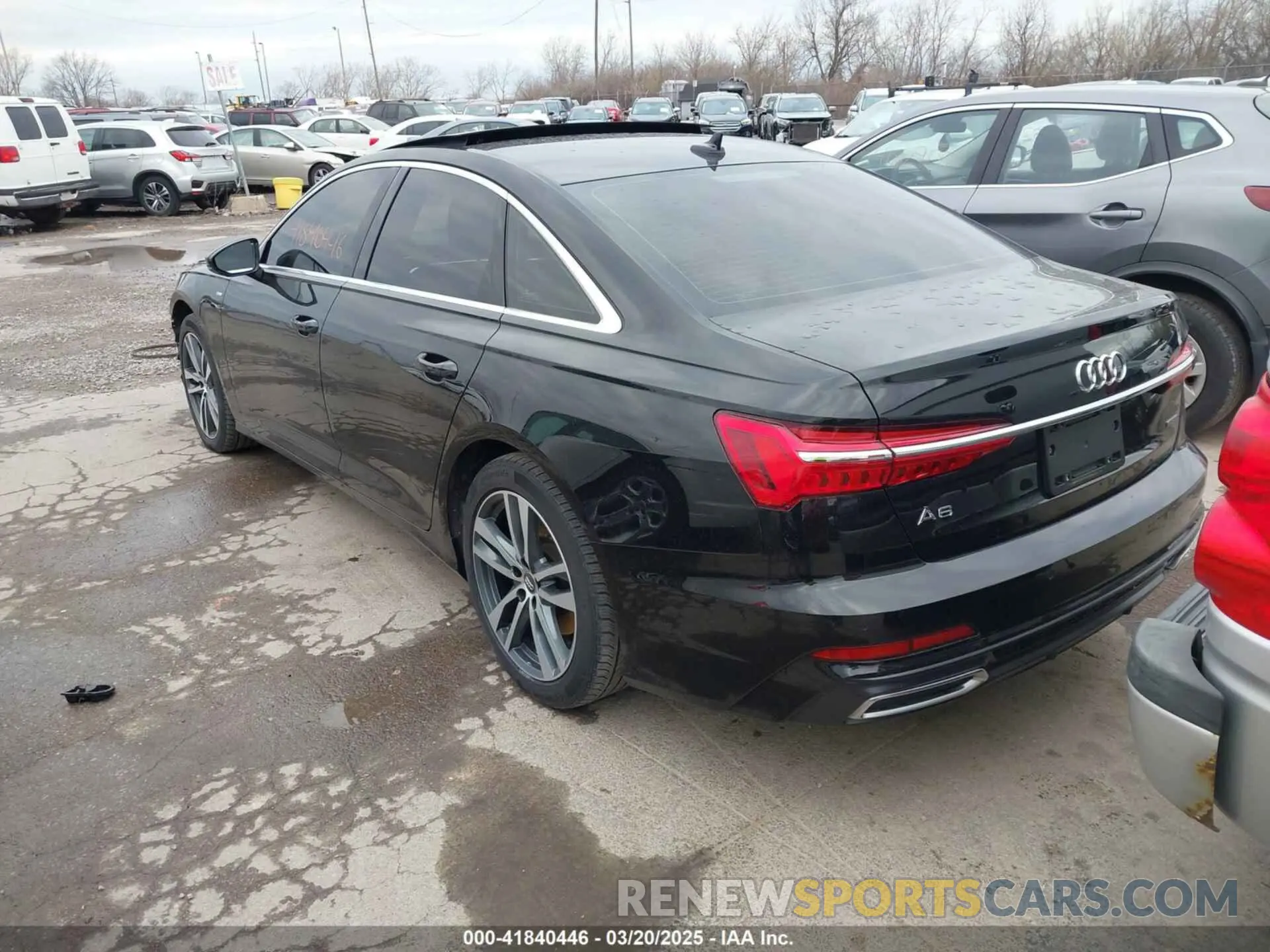 3 Photograph of a damaged car WAUK2AF28KN054828 AUDI A6 2019