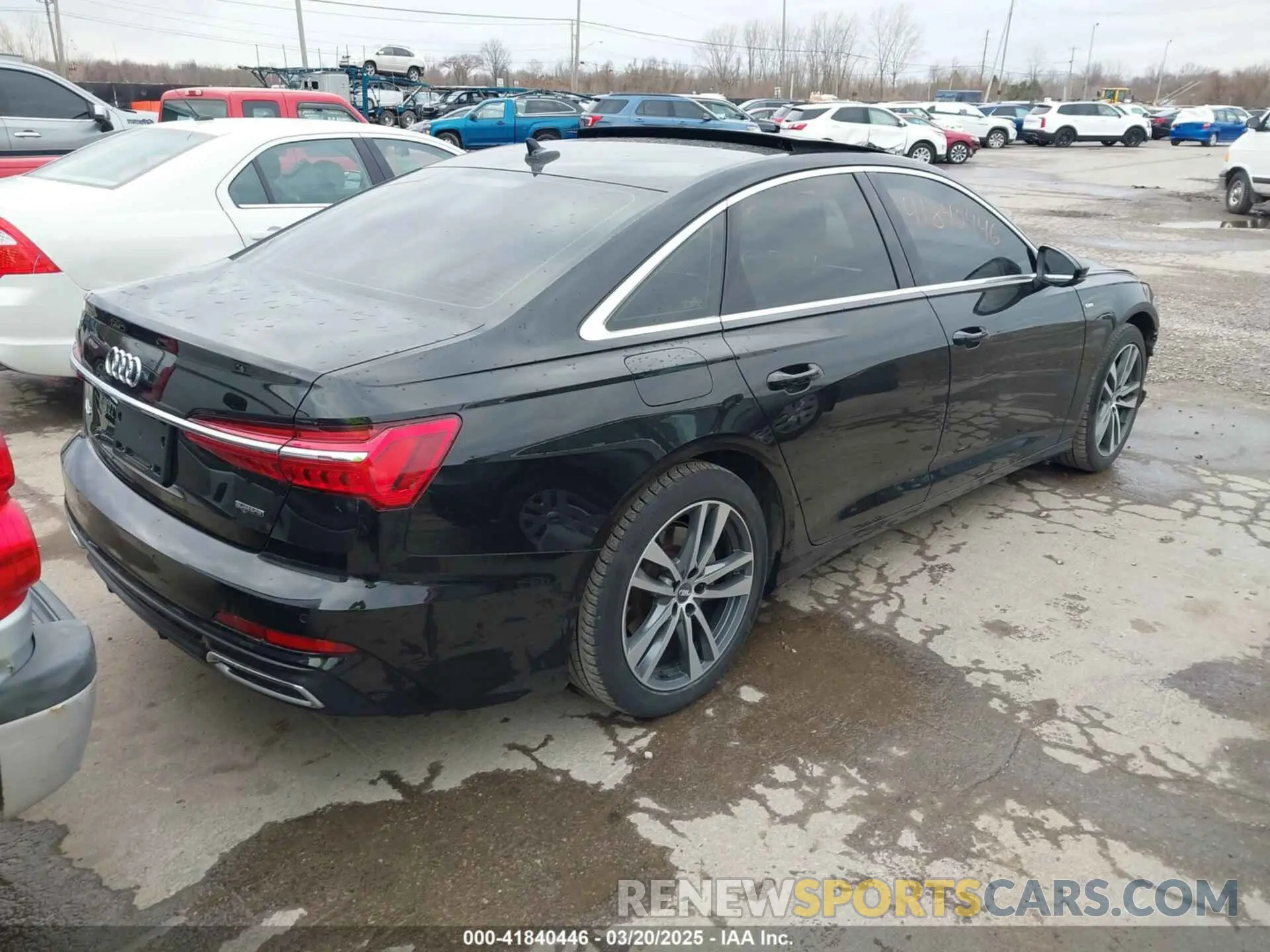 4 Photograph of a damaged car WAUK2AF28KN054828 AUDI A6 2019