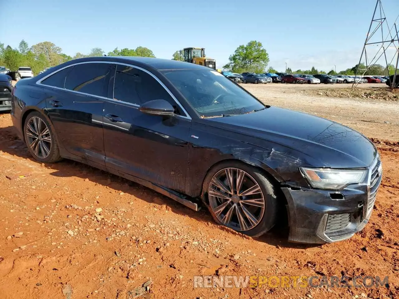 4 Photograph of a damaged car WAUK2AF29KN083657 AUDI A6 2019