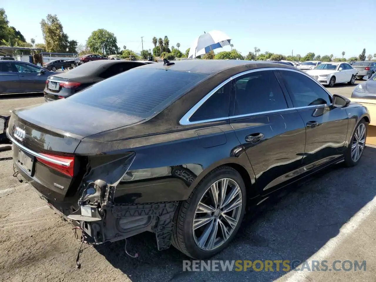 3 Photograph of a damaged car WAUK2AF2XKN101146 AUDI A6 2019
