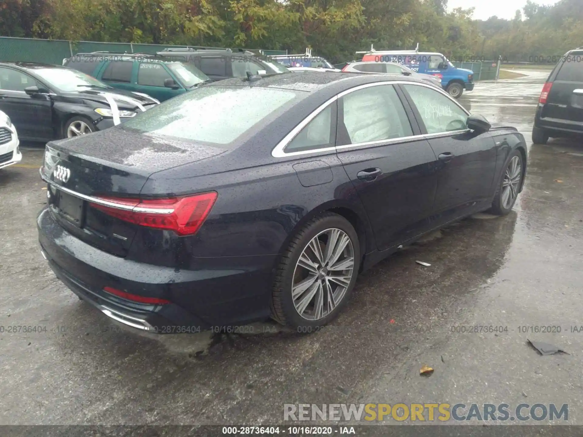 4 Photograph of a damaged car WAUL2AF20KN024453 AUDI A6 2019