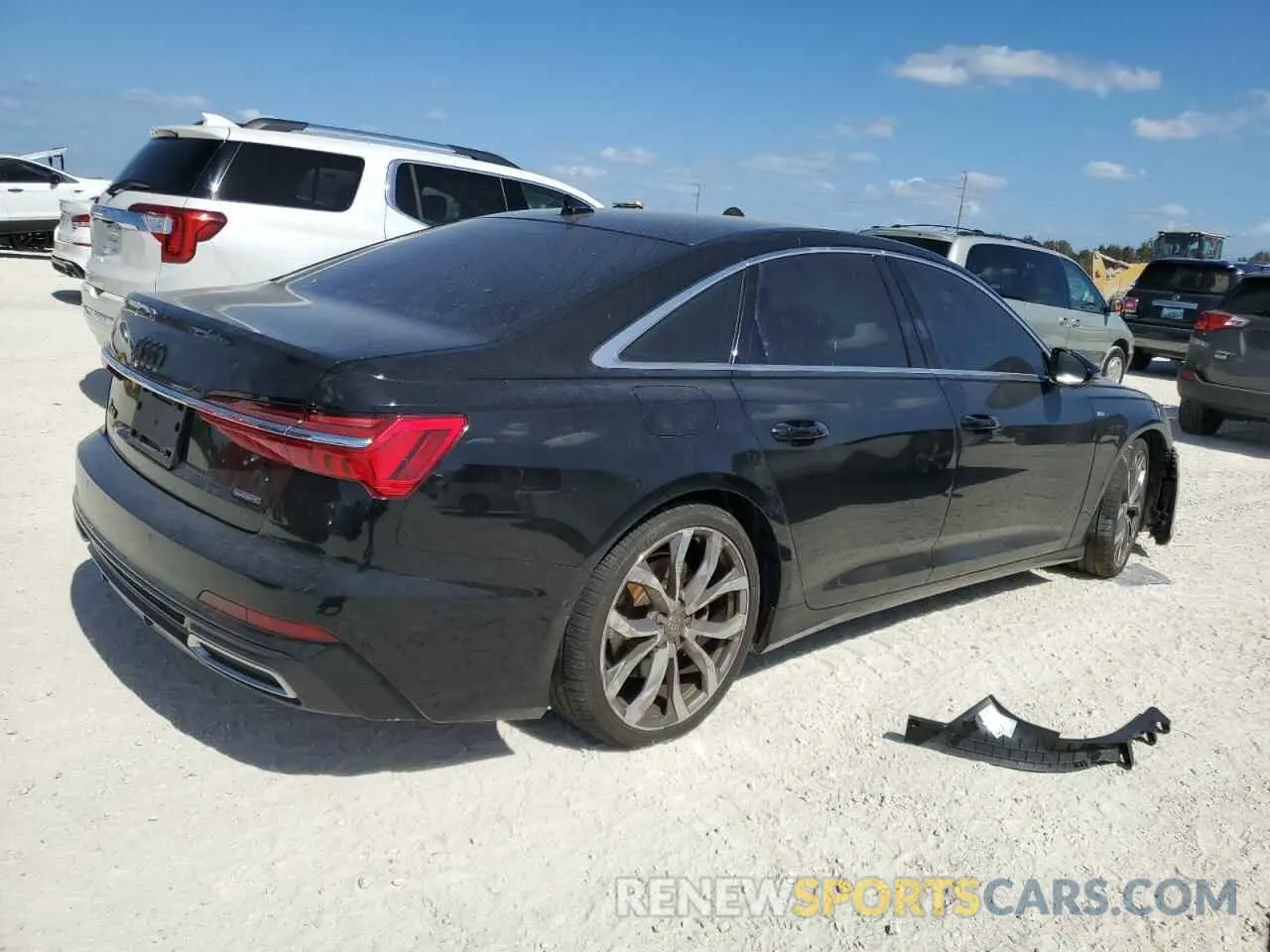 3 Photograph of a damaged car WAUL2AF20KN031886 AUDI A6 2019